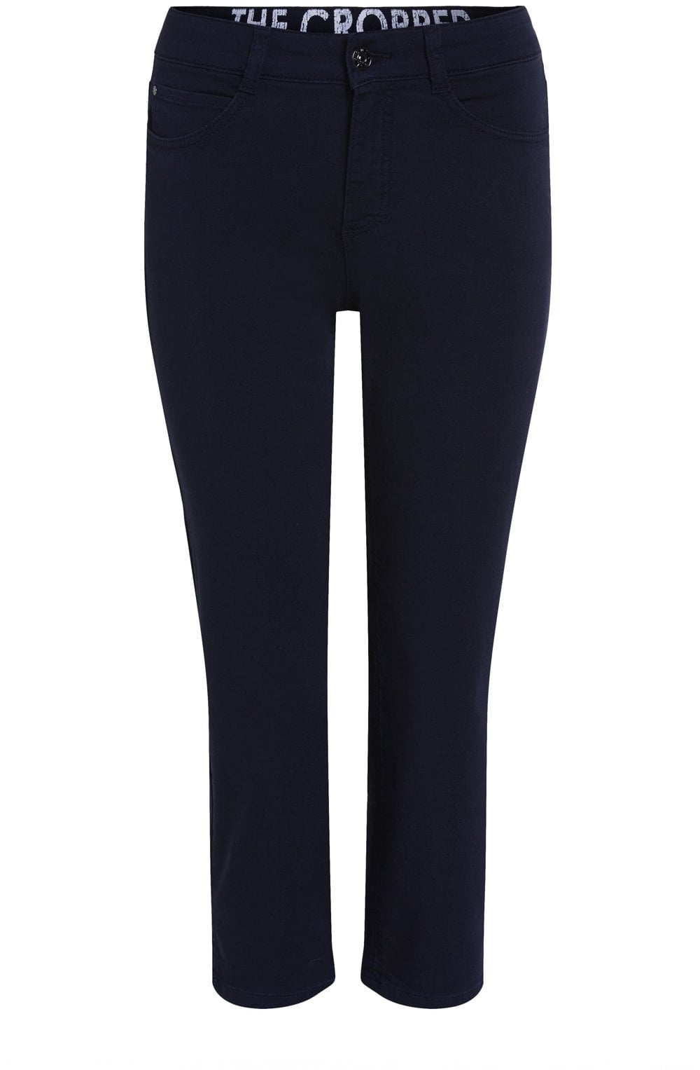 Navy Cropped Jeans