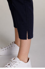 Navy Cropped Jeans