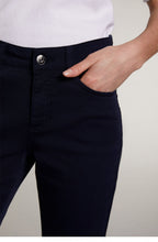 Navy Cropped Jeans