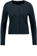 Navy Fine Knit Cardigan
