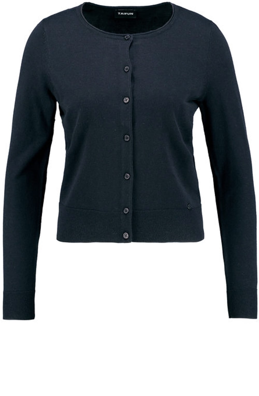 Navy Fine Knit Cardigan