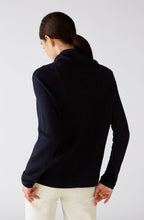 Navy Fine Rib Jumper
