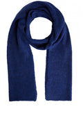 Navy Knit Scarf