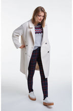 Navy & Red Check Trousers