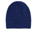 Navy Ribbed Knit Hat