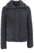 Navy Teddy Cardigan