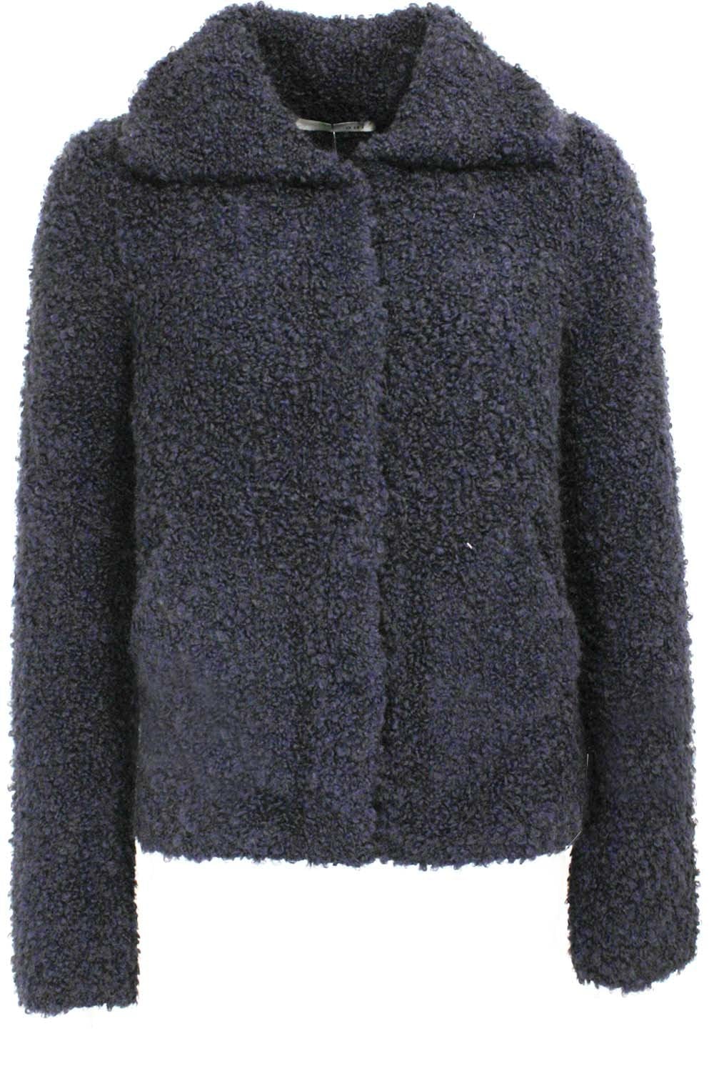 Navy Teddy Cardigan