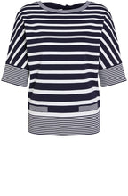 Navy & White Stipe Jumper