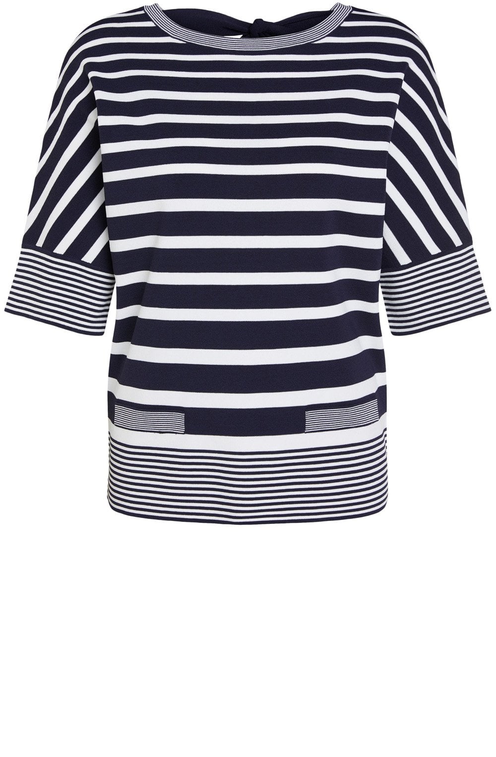 Navy & White Stipe Jumper