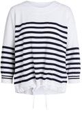 Navy & White Stripe Jumper