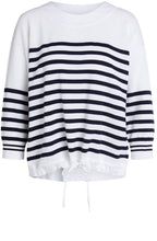 Navy & White Stripe Jumper