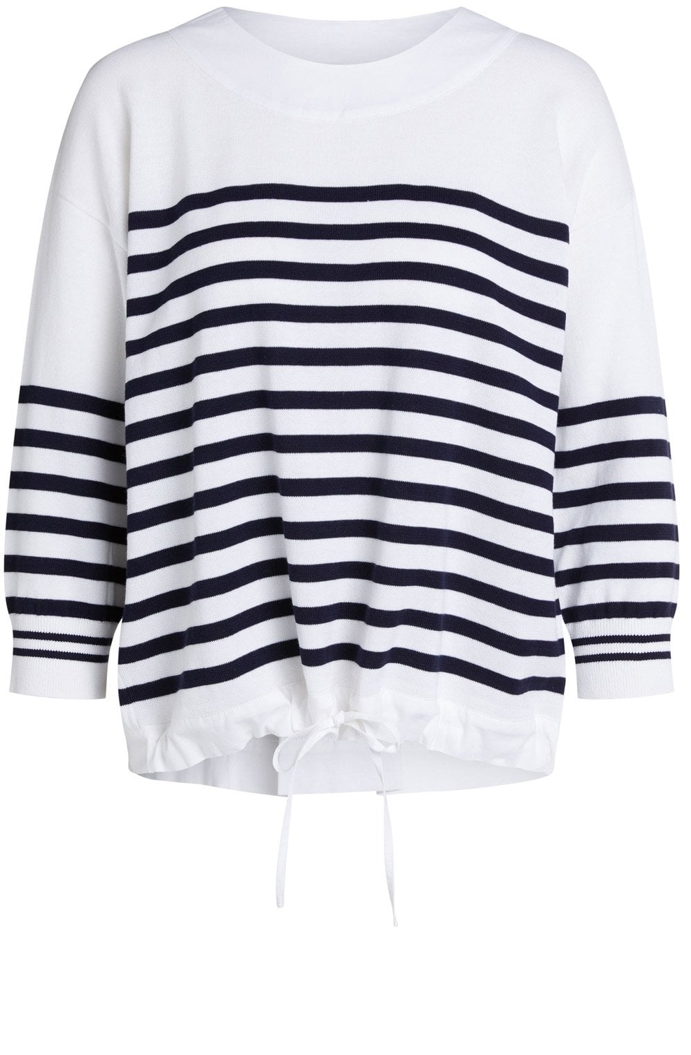 Navy & White Stripe Jumper