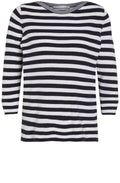 Navy & White Striped Jumper