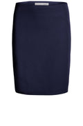 Navy Wool Skirt
