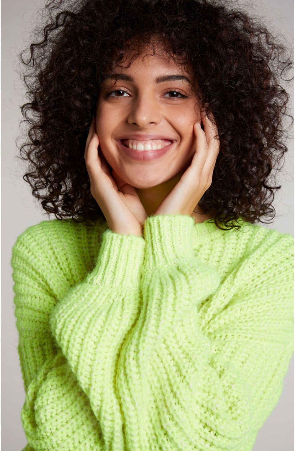 Neon Chunky Knit Jumper