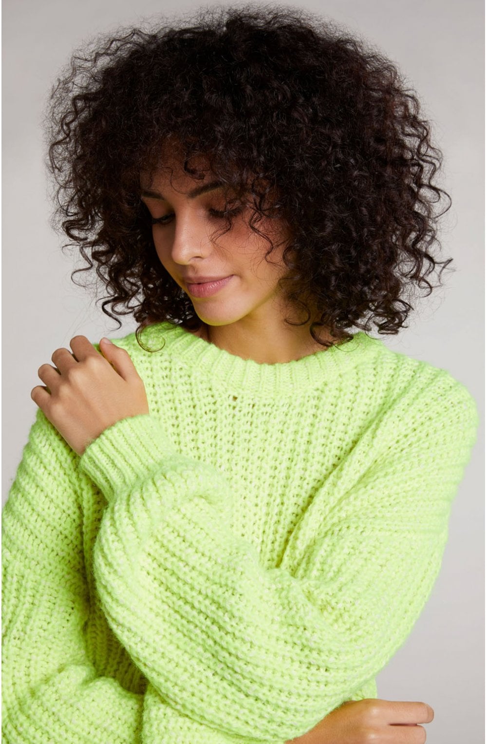 Neon Chunky Knit Jumper