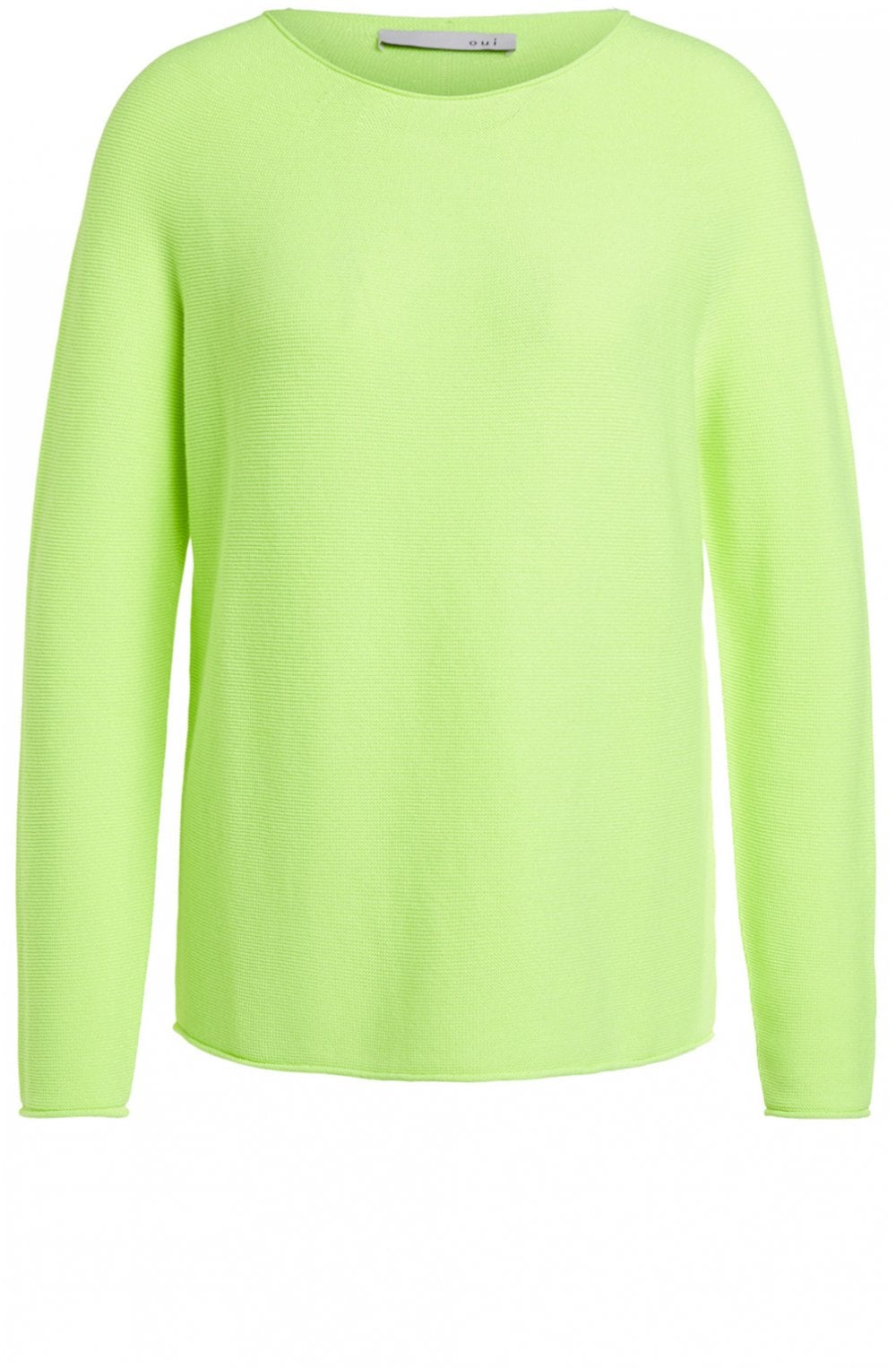 Neon Ribbed Knit Jumper