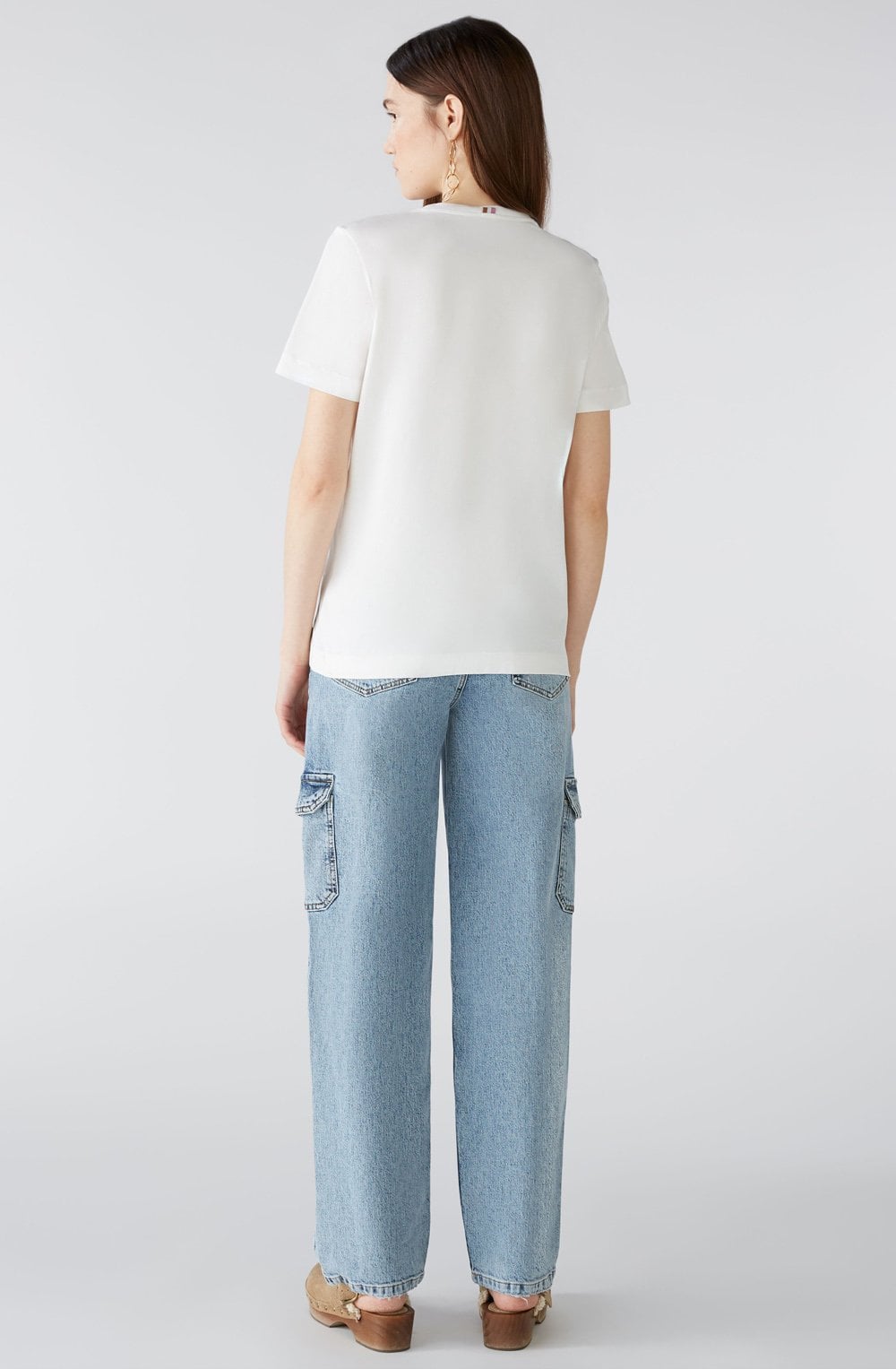 New Movement Geometric Print T Shirt