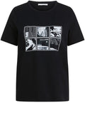 New York Grid Graphic T Shirt