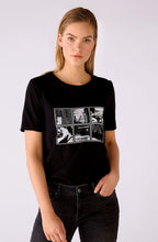 New York Grid Graphic T Shirt