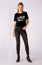 New York Grid Graphic T Shirt