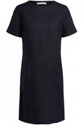 Night Sky Linen Shift Dress