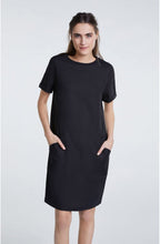 Night Sky Linen Shift Dress