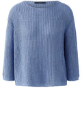 Ocean Blue Summer Knit Pullover