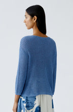 Ocean Blue Summer Knit Pullover