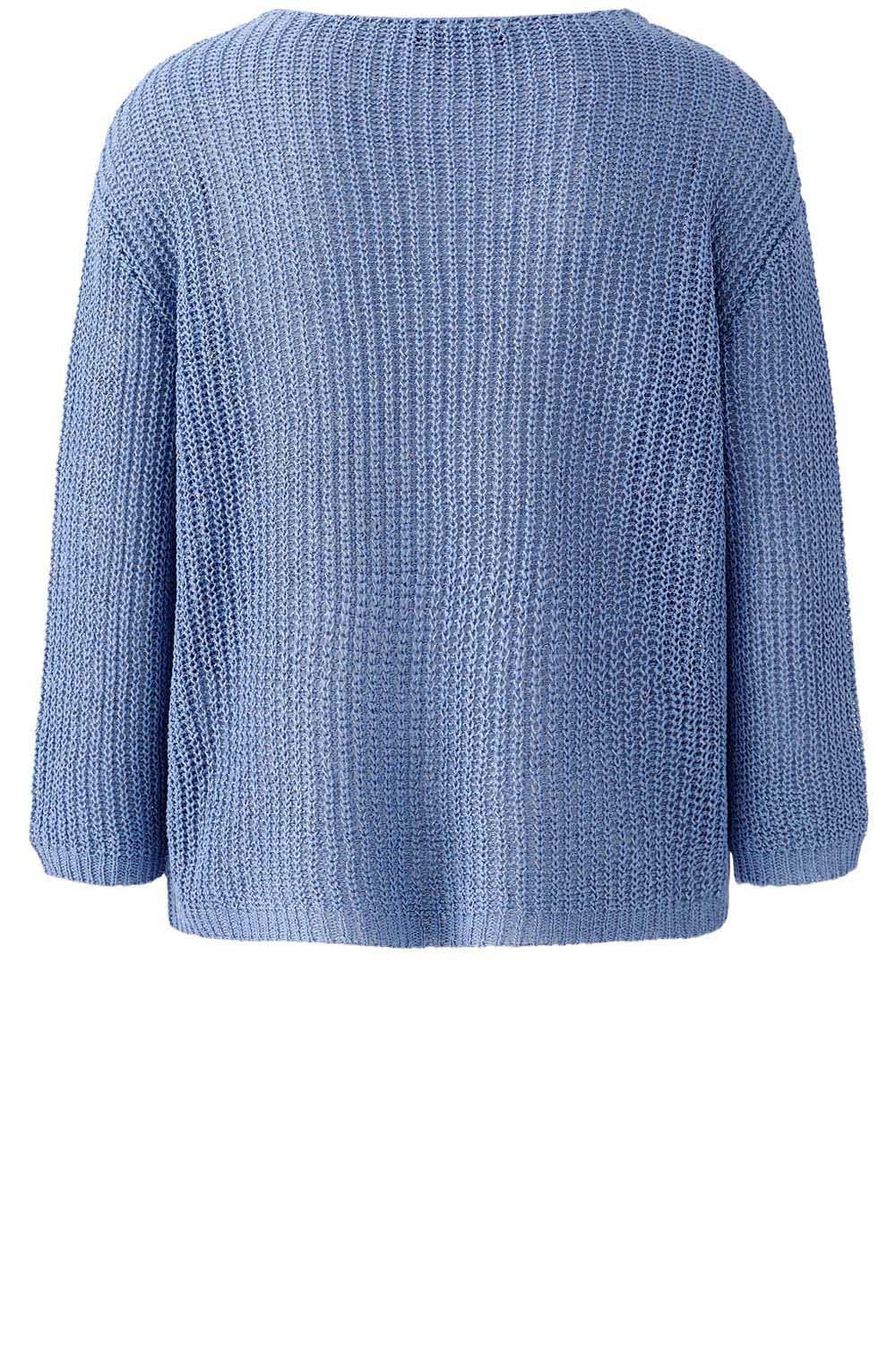 Ocean Blue Summer Knit Pullover