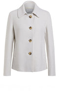Off White Boiled Wool Jacket
