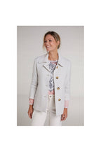 Off White Boiled Wool Jacket