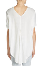 Off White Boxy Shape Top