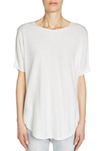 Off White Boxy Shape Top