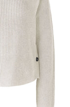 Off White Button Detailed Cotton Jumper