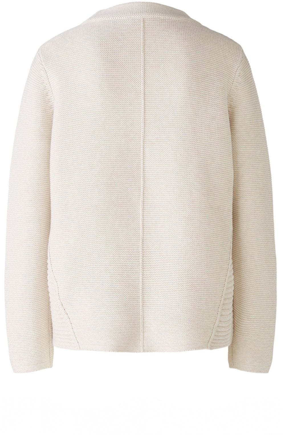 Off White Camel Contrast Knit Jumper