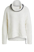 Off White Chunky Knit Jumper