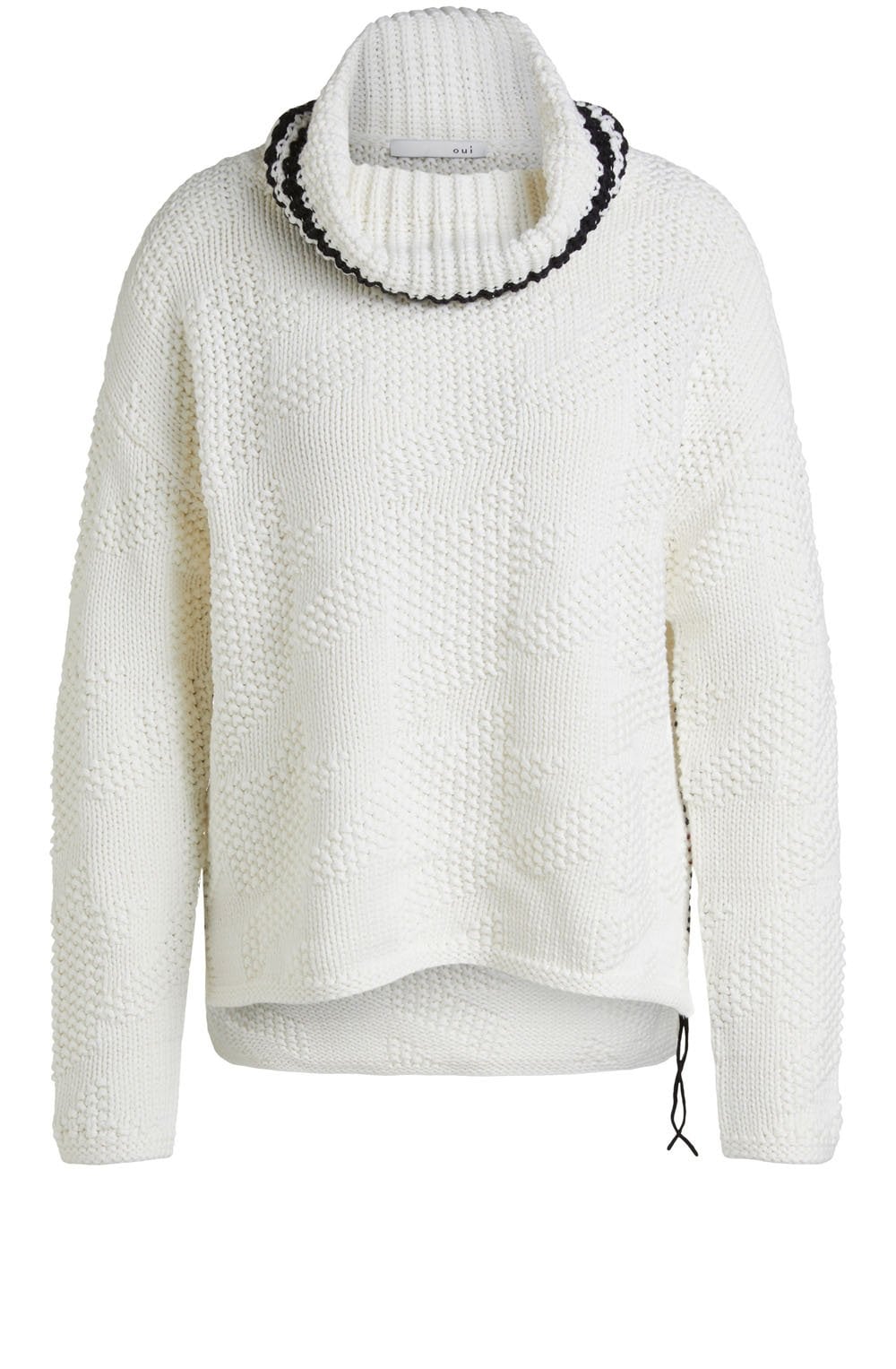 Off White Chunky Knit Jumper