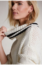 Off White Chunky Knit Jumper