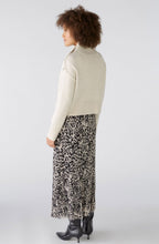 Off White Decorative Button Jumper