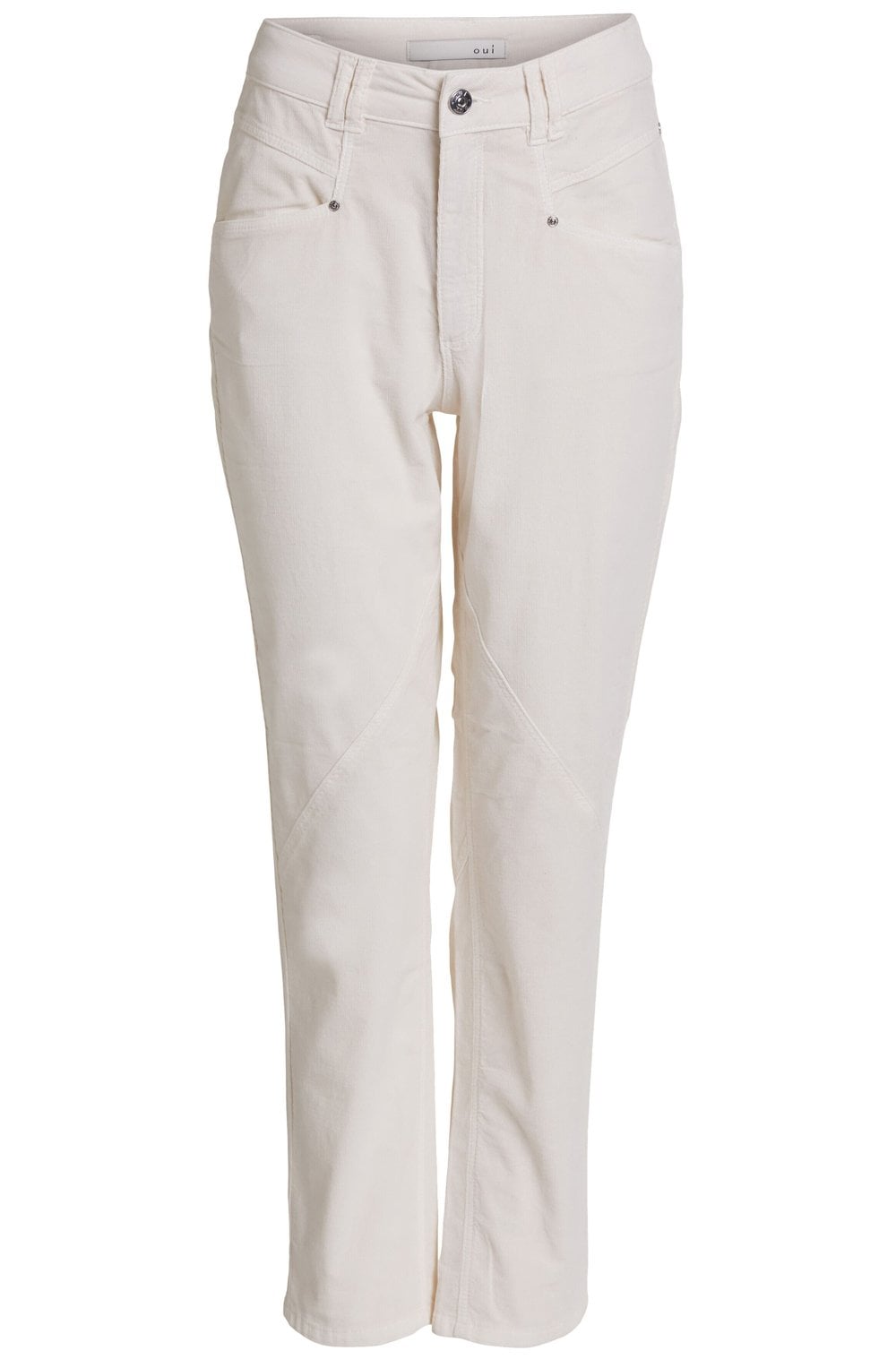 Off White Fine Cord Trousers