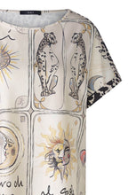Off White Golden Glow Satin Touch blouse