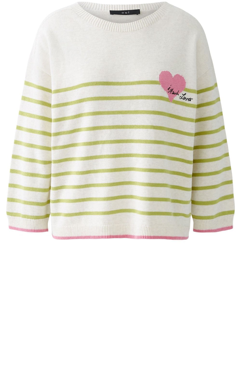 Off White Island Lover Cotton Jumper