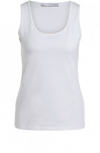 Off White Jersey Vest Top