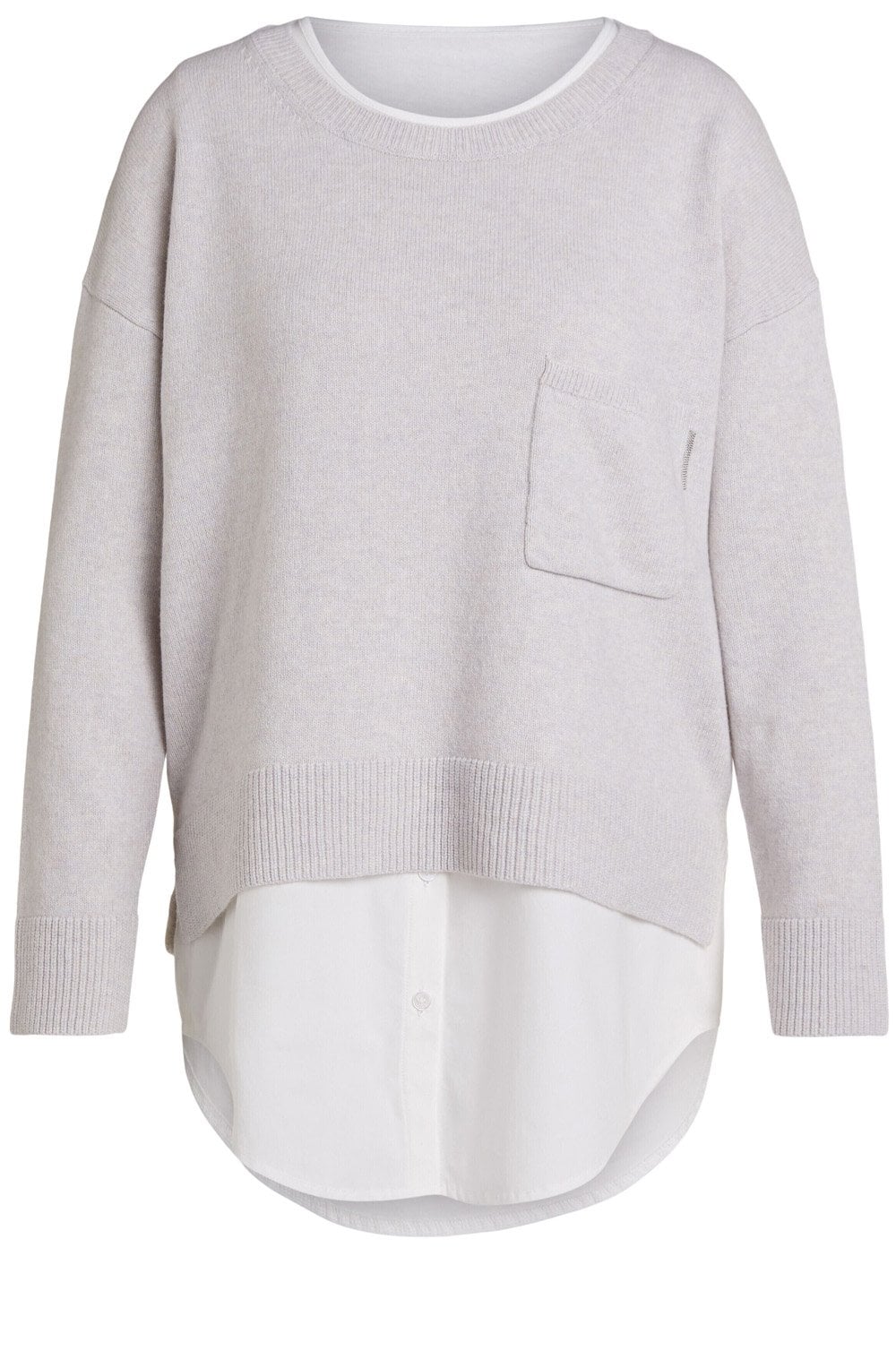 Off White Jumper & Undershirt