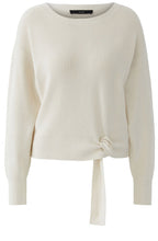 Off White Knotted Jumper