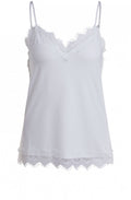 Off White Lace Detailed Camisole