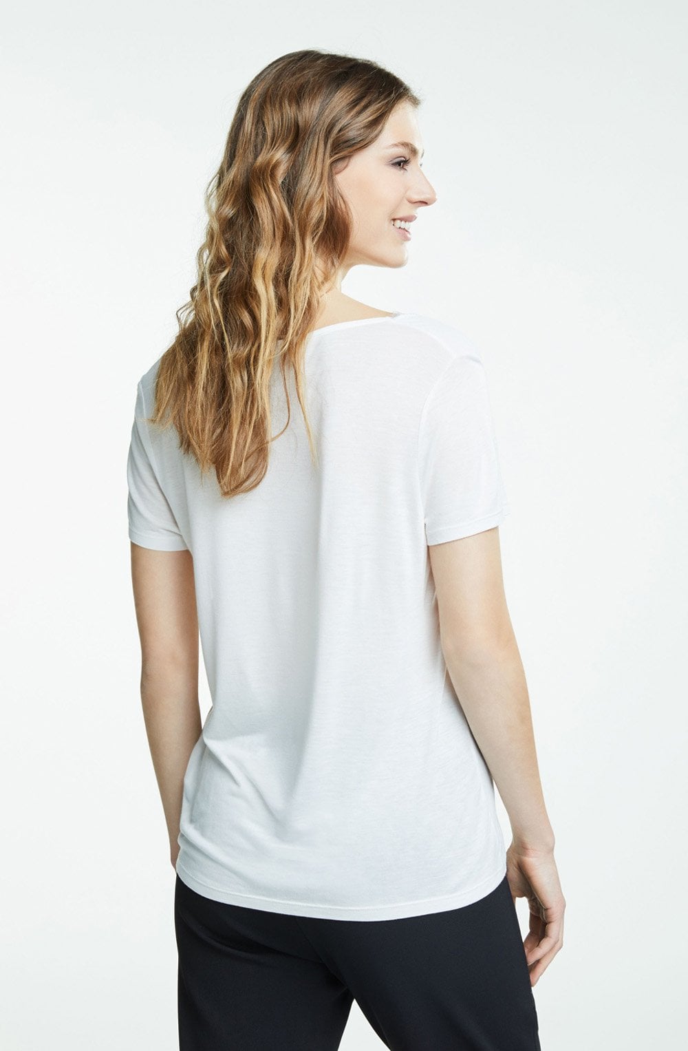 Off White Lace Detailed Top