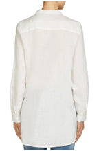 Off White Linen Blouse