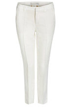 Off White Linen Trousers